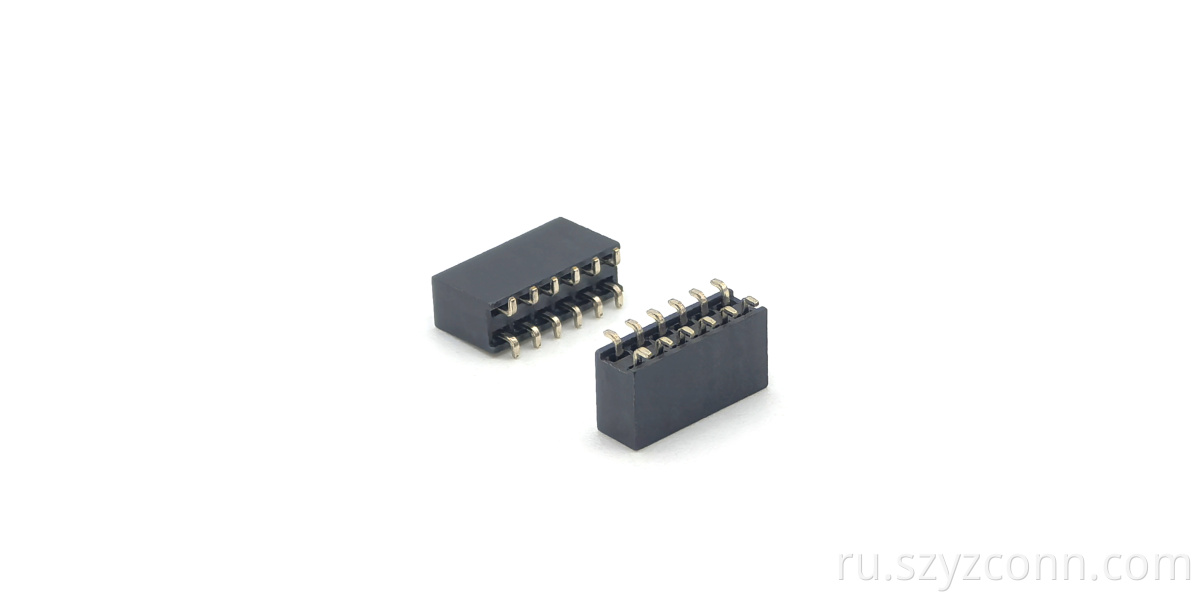 Розетка 2,0 мм, 12 контактов 2.0mm female header 12p